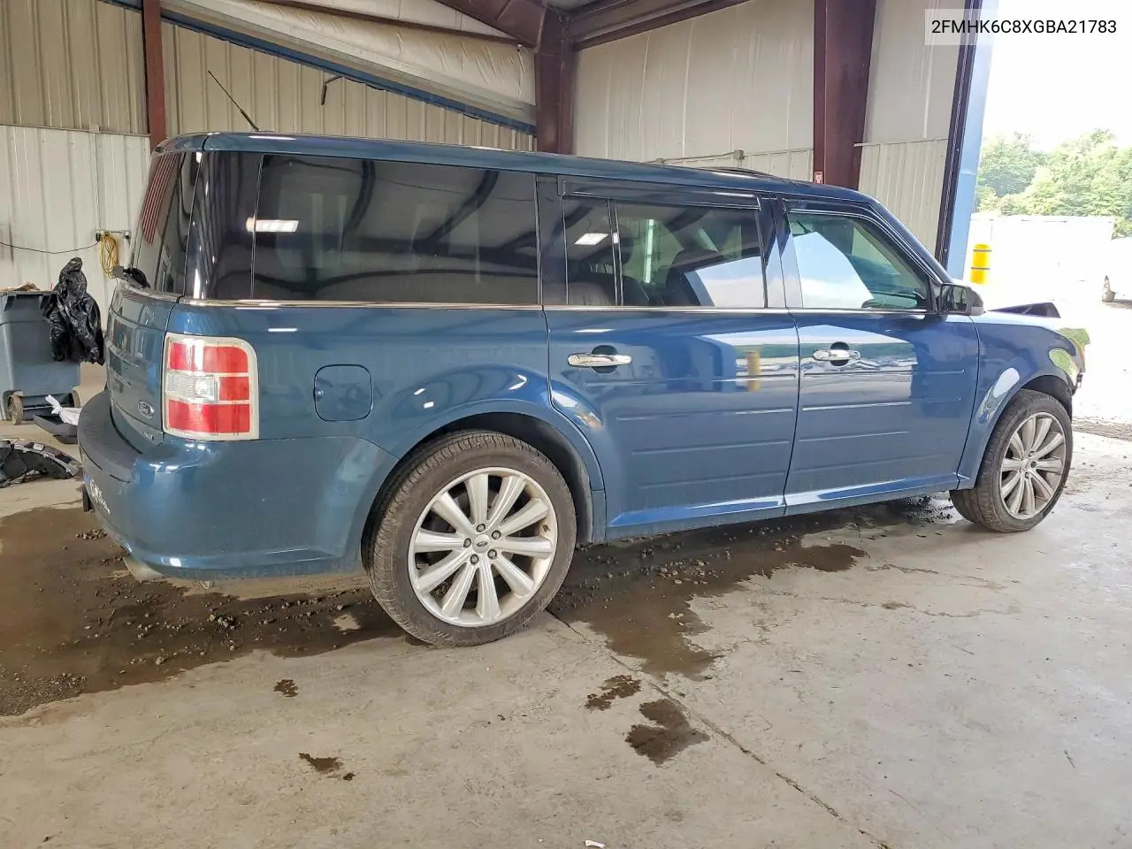 2016 Ford Flex Sel VIN: 2FMHK6C8XGBA21783 Lot: 59328516