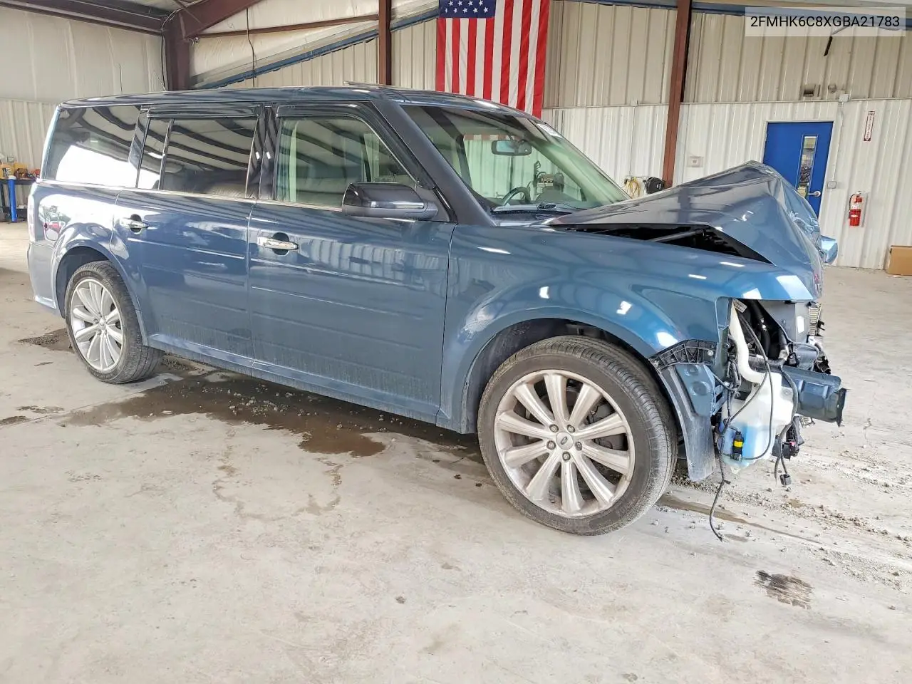 2016 Ford Flex Sel VIN: 2FMHK6C8XGBA21783 Lot: 59328516