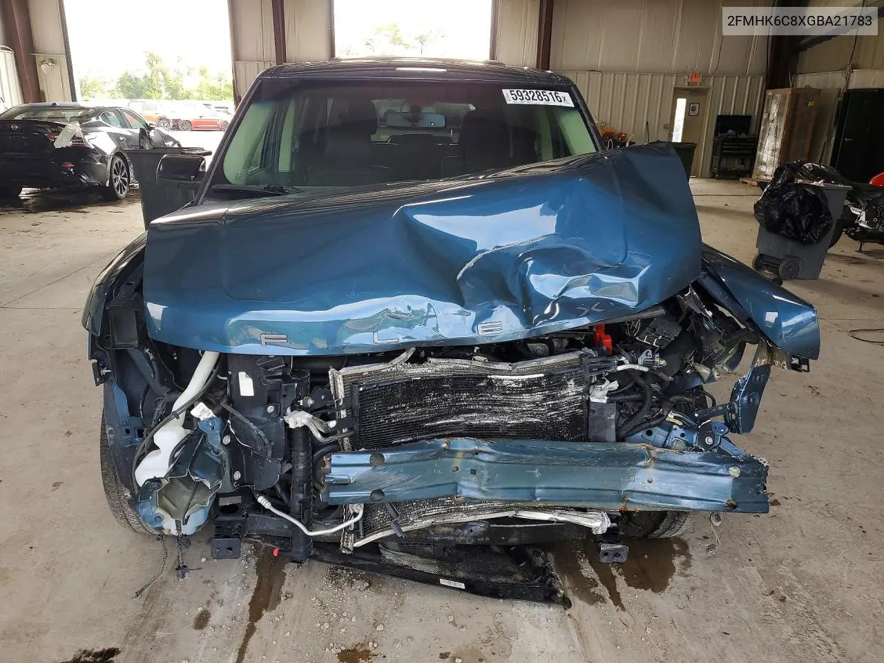 2016 Ford Flex Sel VIN: 2FMHK6C8XGBA21783 Lot: 59328516