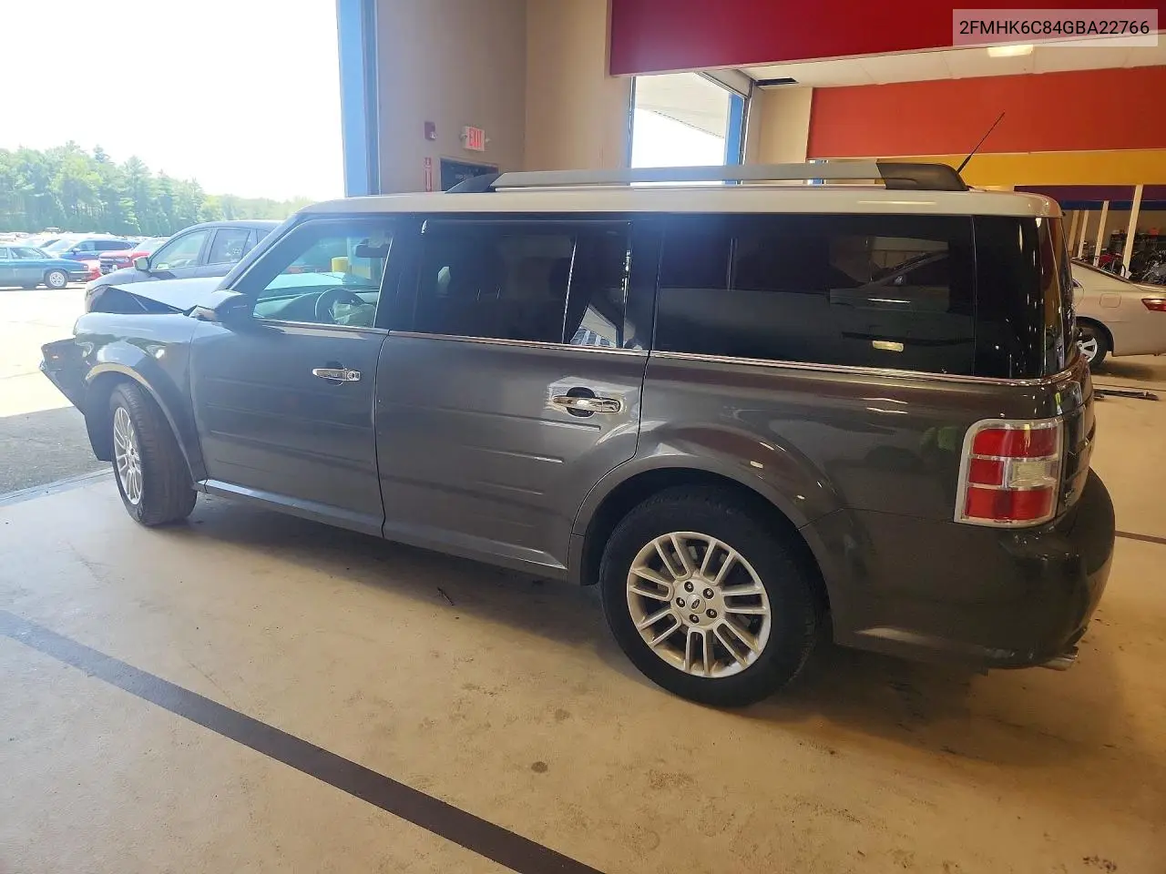 2016 Ford Flex VIN: 2FMHK6C84GBA22766 Lot: 59556016