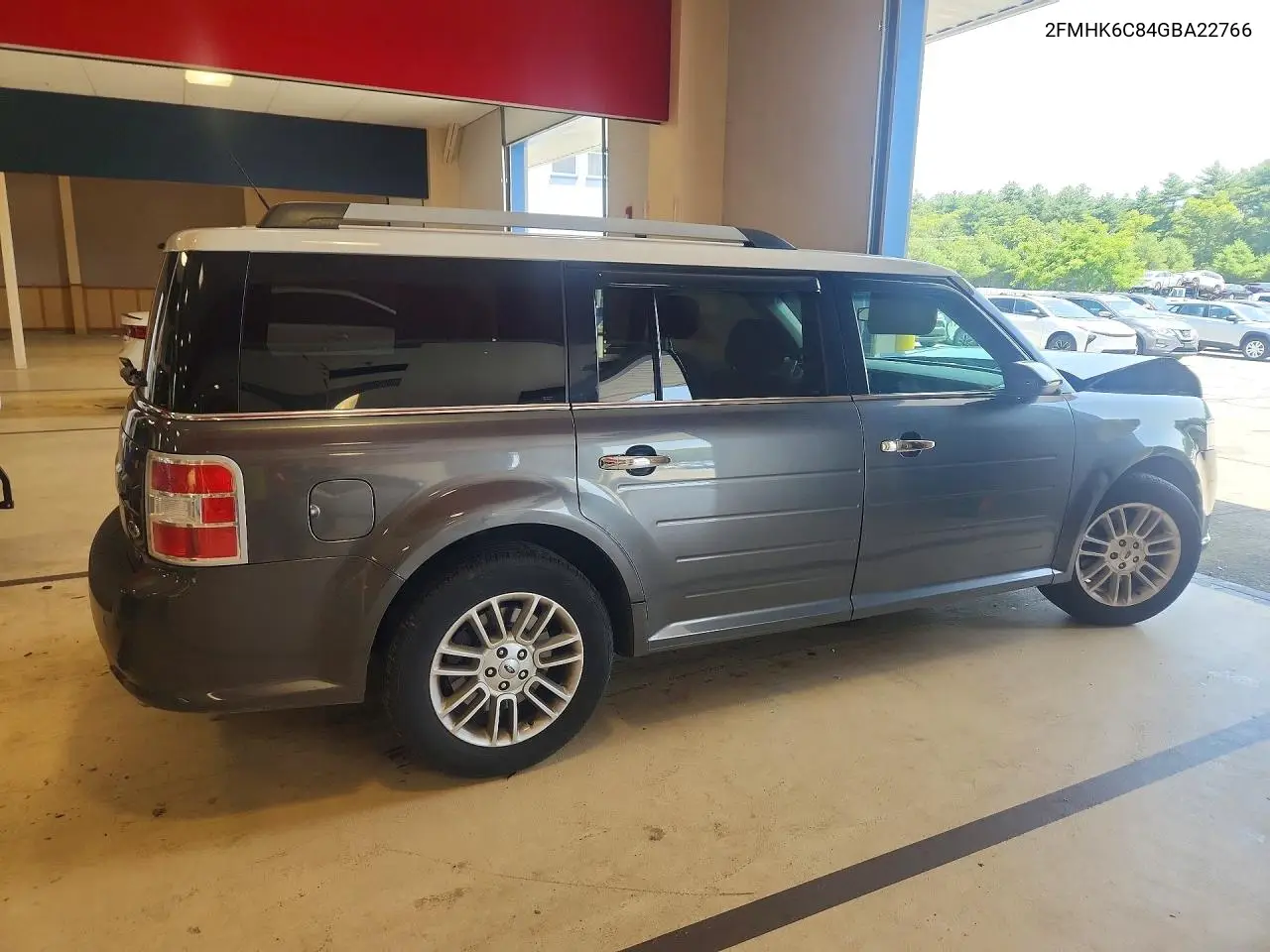 2016 Ford Flex VIN: 2FMHK6C84GBA22766 Lot: 59556016