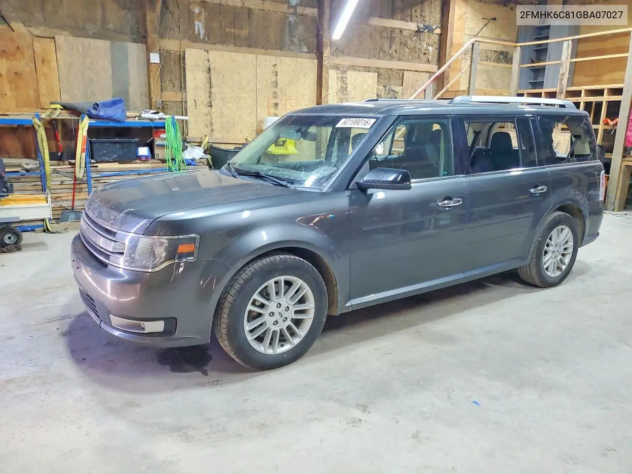 2016 Ford Flex Sel VIN: 2FMHK6C81GBA07027 Lot: 60199016