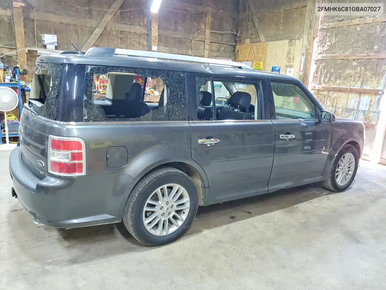 2016 Ford Flex Sel VIN: 2FMHK6C81GBA07027 Lot: 60199016