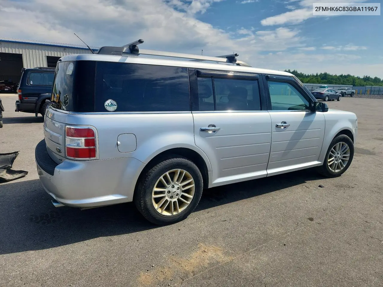2016 Ford Flex Sel VIN: 2FMHK6C83GBA11967 Lot: 60681756