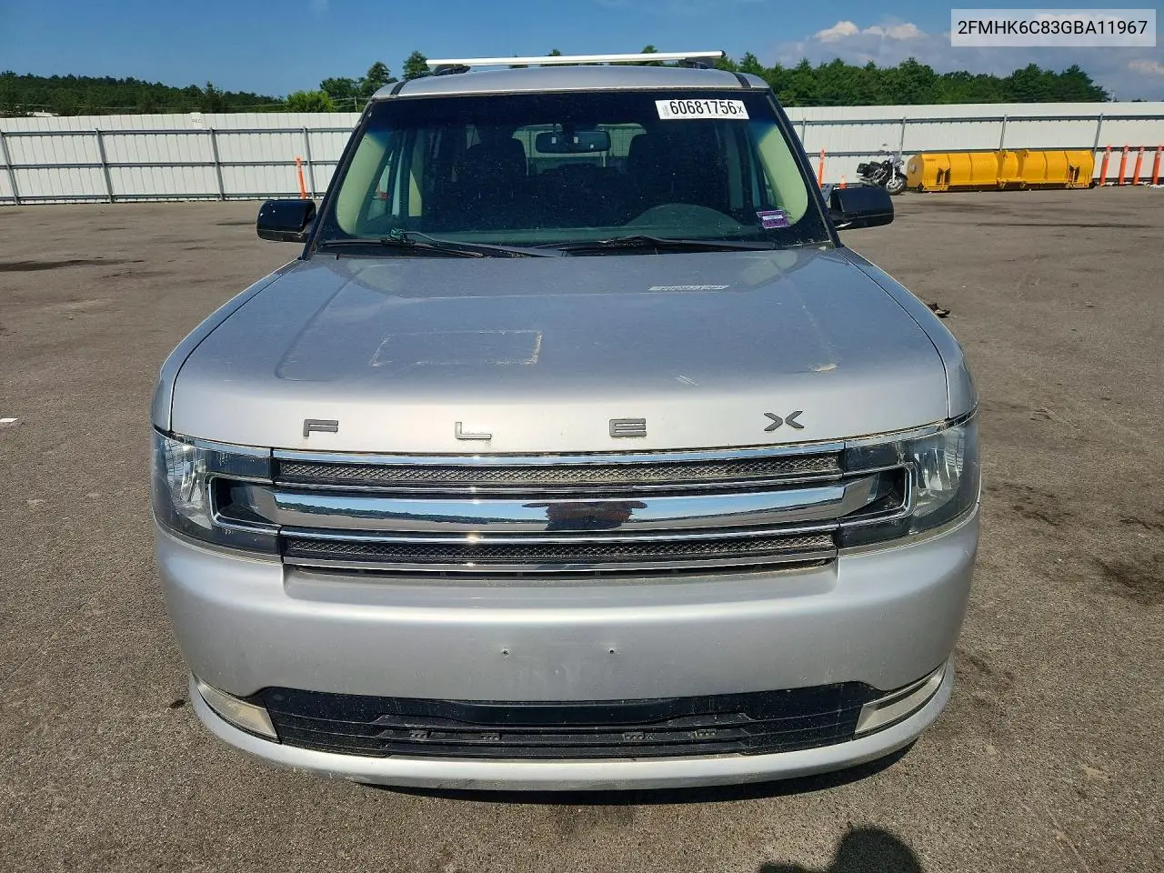 2016 Ford Flex Sel VIN: 2FMHK6C83GBA11967 Lot: 60681756
