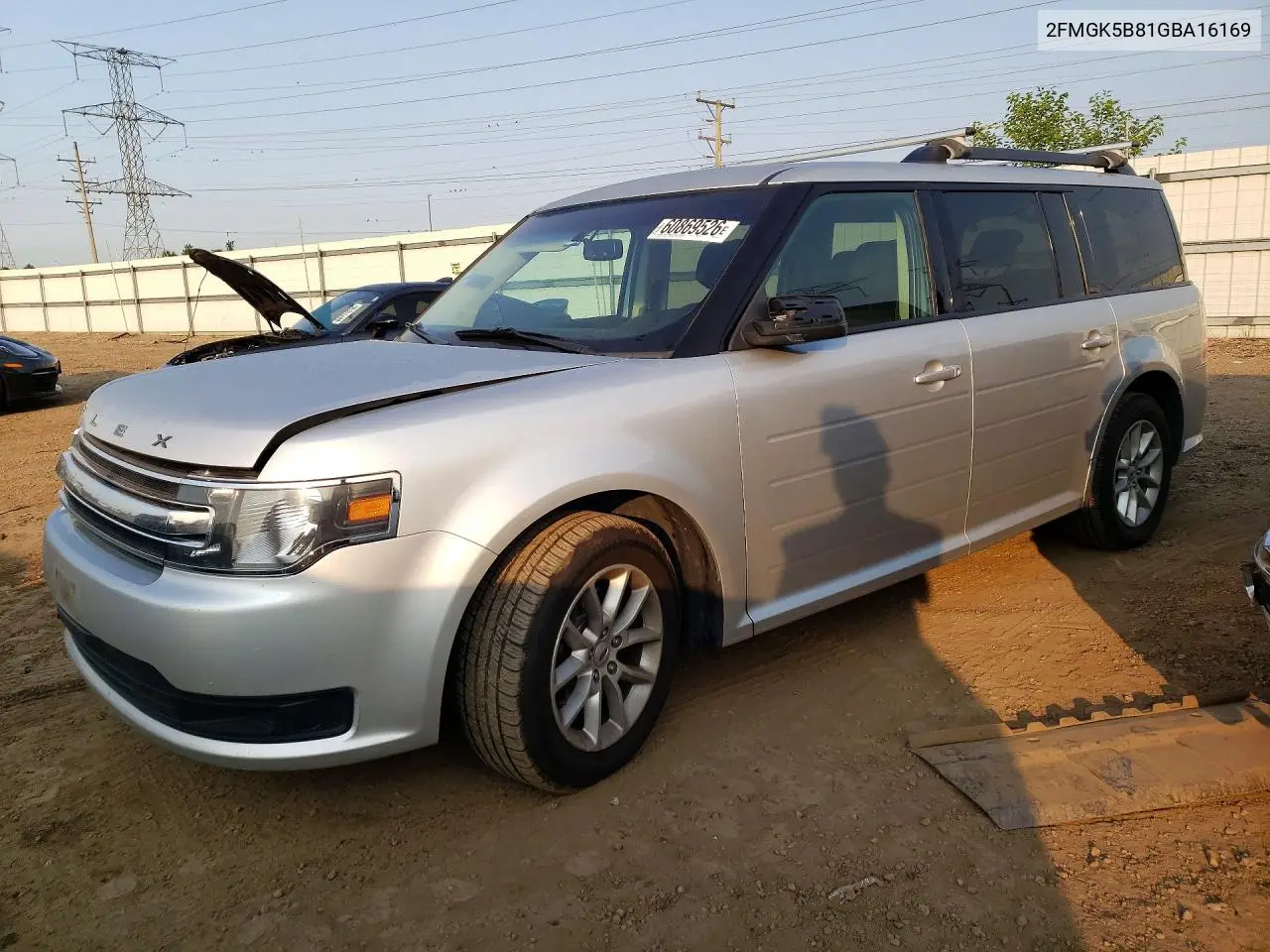 2016 Ford Flex Se VIN: 2FMGK5B81GBA16169 Lot: 60869526