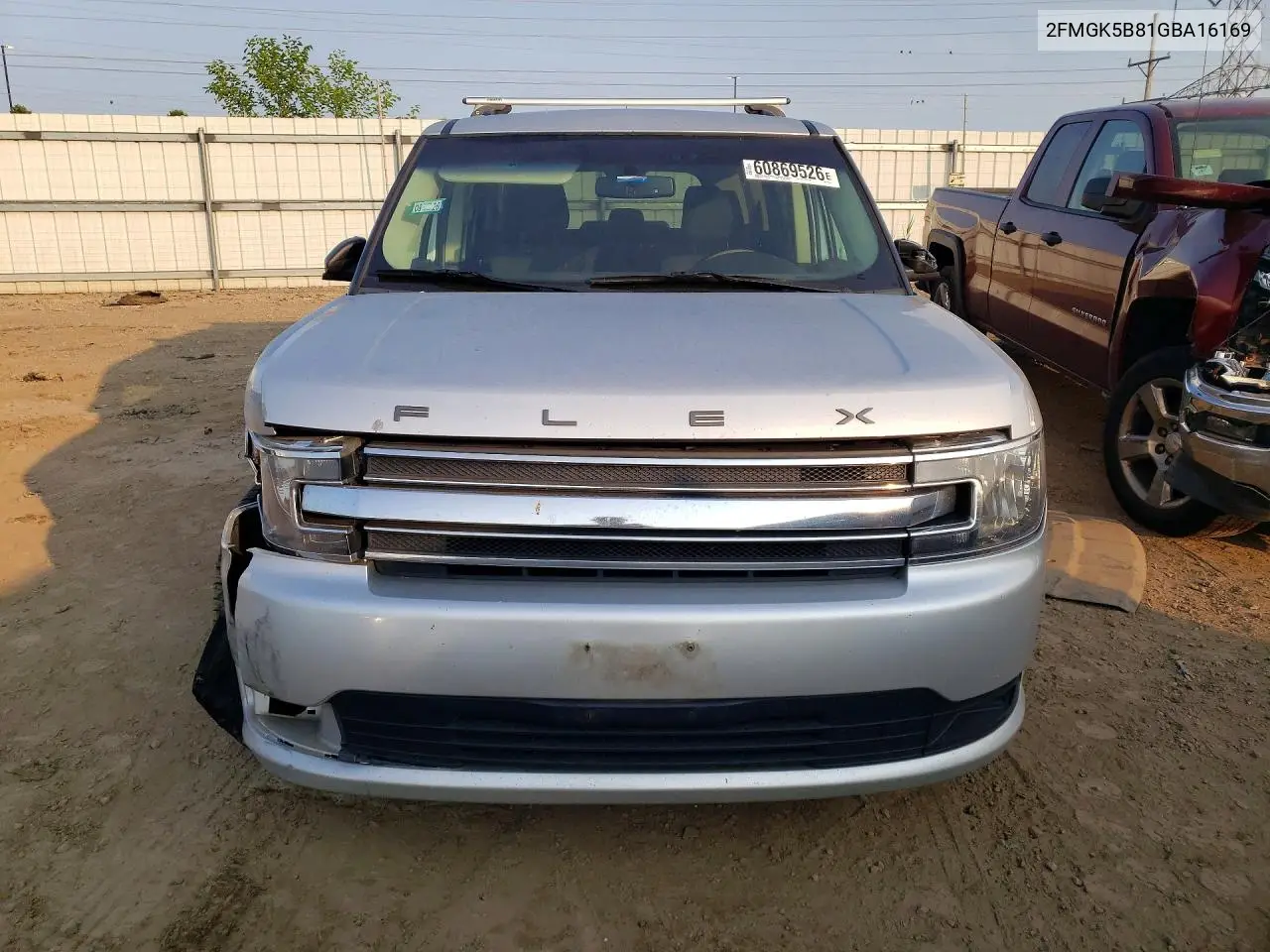 2016 Ford Flex Se VIN: 2FMGK5B81GBA16169 Lot: 60869526