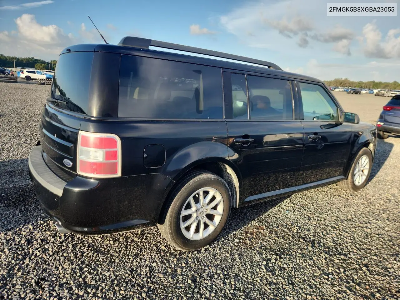 2016 Ford Flex Se VIN: 2FMGK5B8XGBA23055 Lot: 61109976