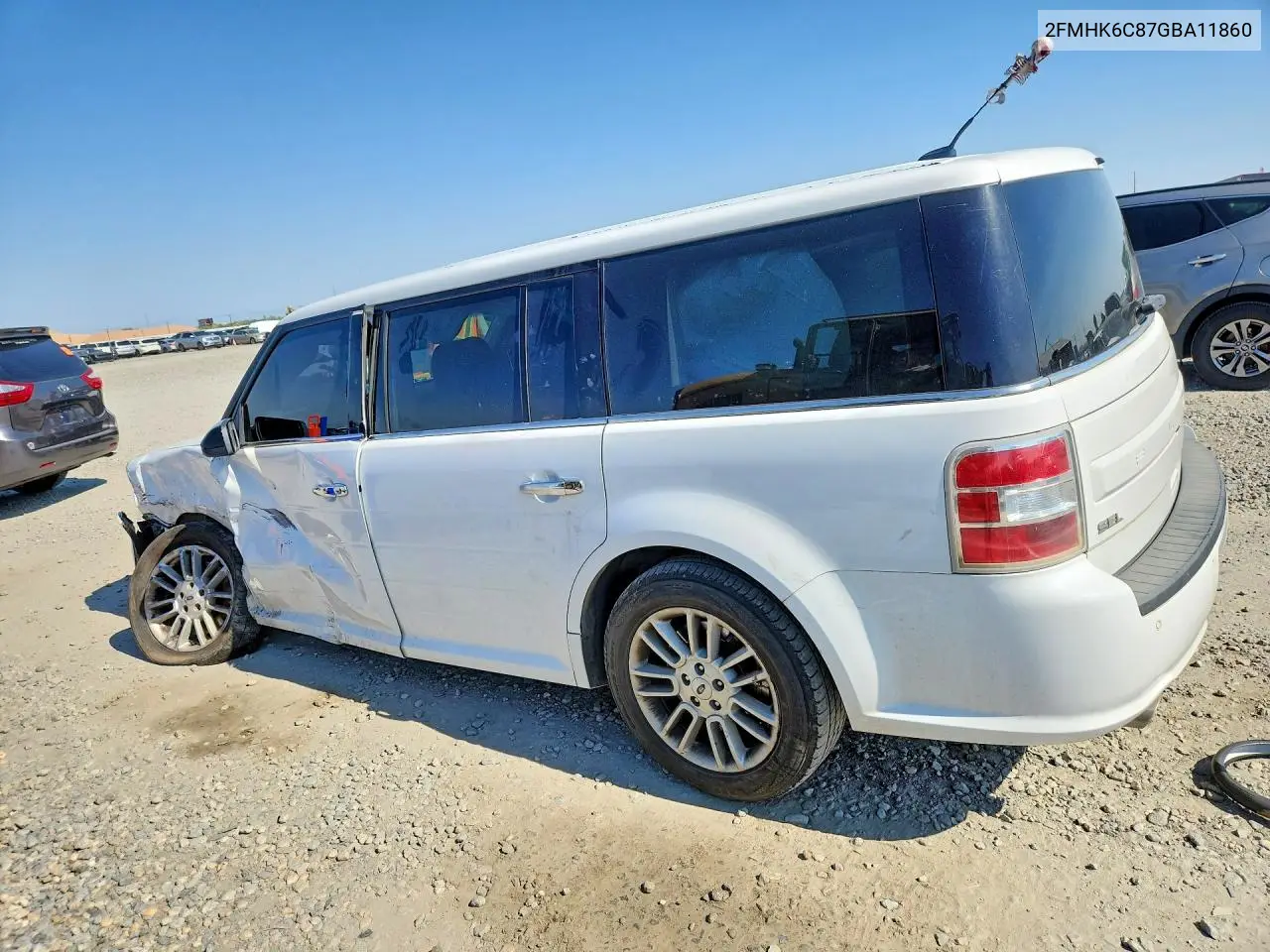 2016 Ford Flex Sel VIN: 2FMHK6C87GBA11860 Lot: 85972425