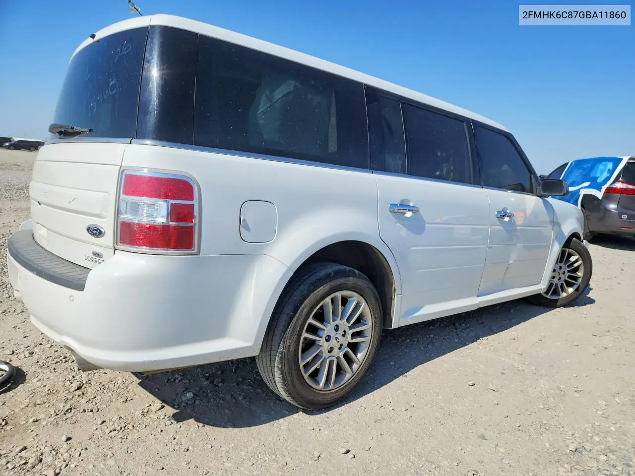 2016 Ford Flex Sel VIN: 2FMHK6C87GBA11860 Lot: 85972425