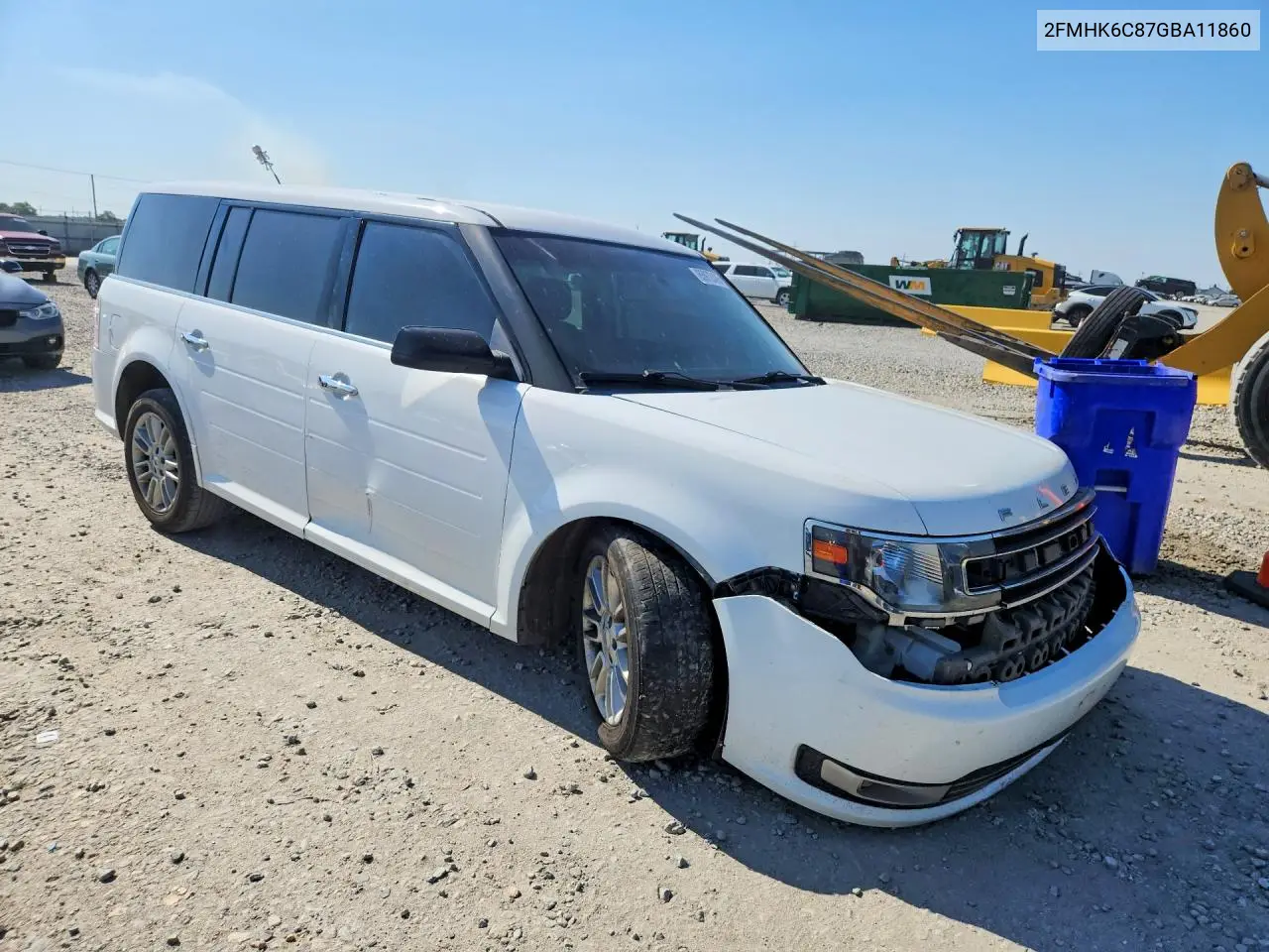 2016 Ford Flex Sel VIN: 2FMHK6C87GBA11860 Lot: 85972425