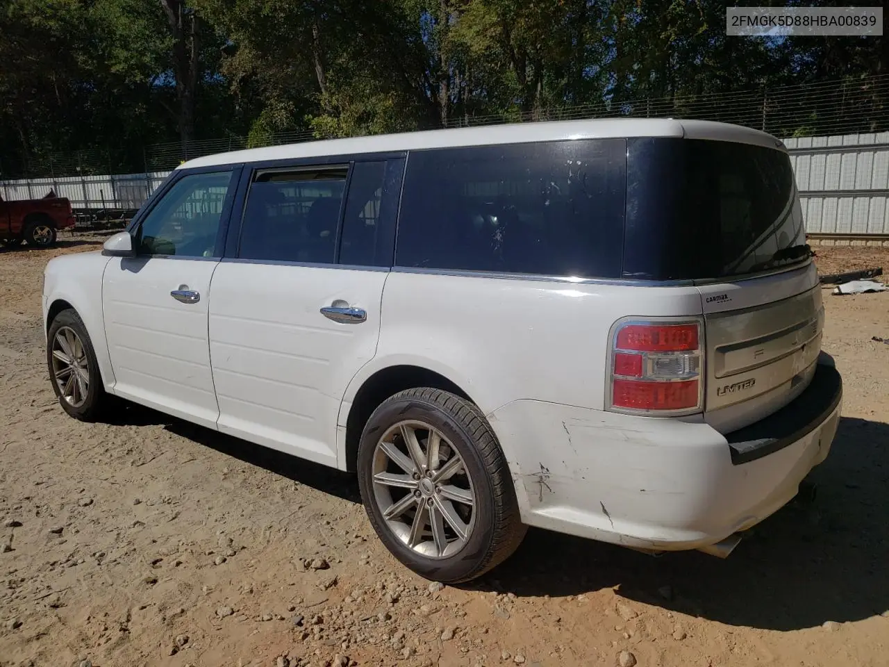 2FMGK5D88HBA00839 2017 Ford Flex Limited