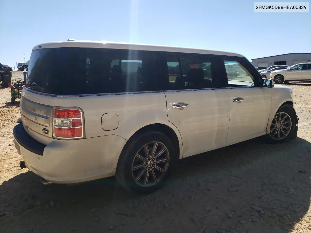 2FMGK5D88HBA00839 2017 Ford Flex Limited