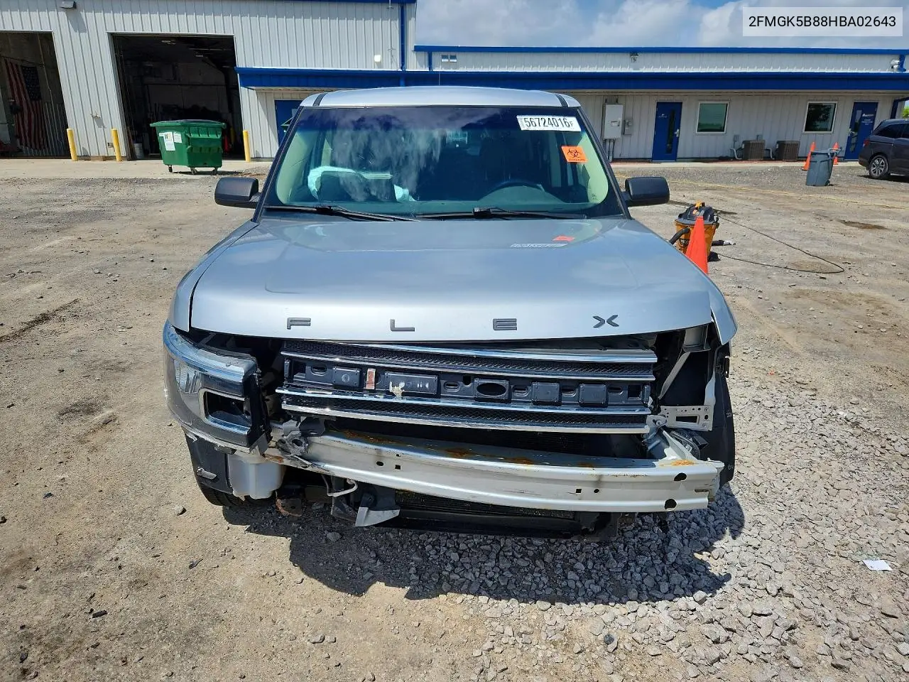 2017 Ford Flex Se VIN: 2FMGK5B88HBA02643 Lot: 56724016