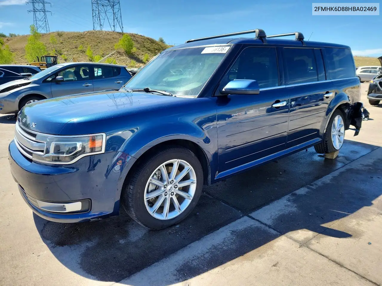 2017 Ford Flex Limited VIN: 2FMHK6D88HBA02469 Lot: 57238136