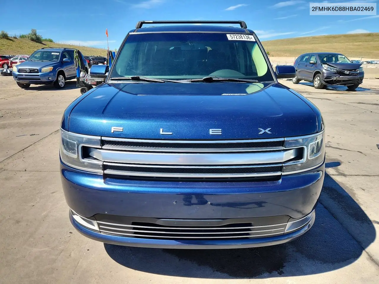 2017 Ford Flex Limited VIN: 2FMHK6D88HBA02469 Lot: 57238136