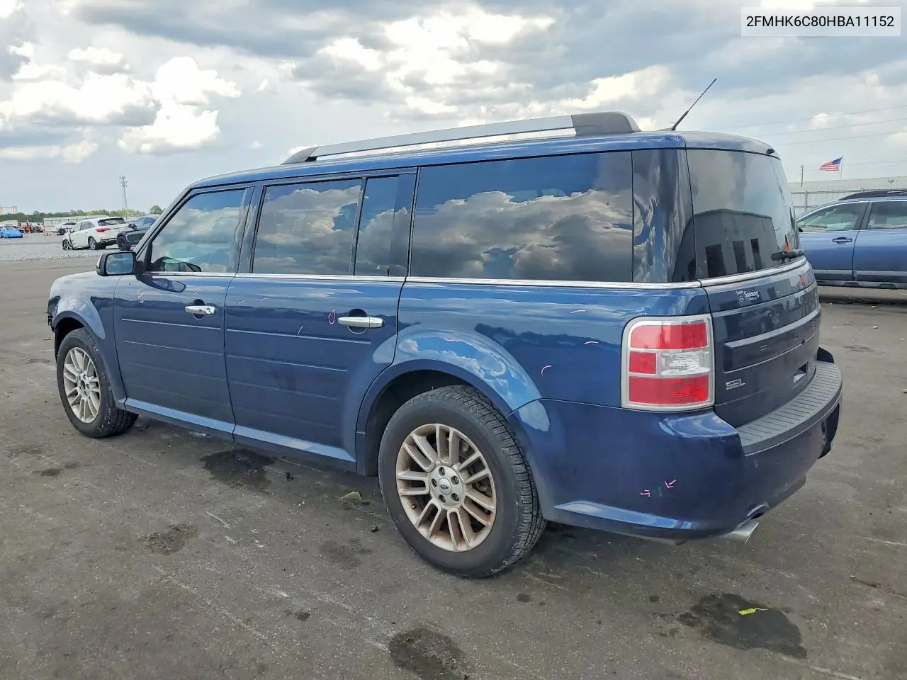 2017 Ford Flex Sel VIN: 2FMHK6C80HBA11152 Lot: 57482826