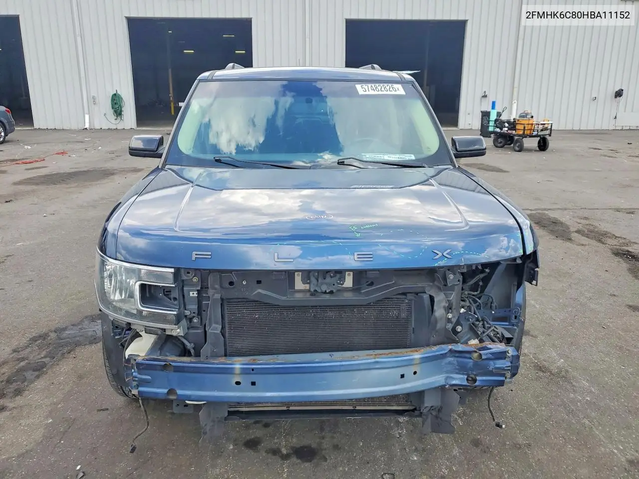 2017 Ford Flex Sel VIN: 2FMHK6C80HBA11152 Lot: 57482826