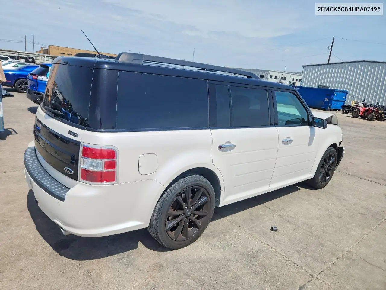 2017 Ford Flex Sel VIN: 2FMGK5C84HBA07496 Lot: 58895056