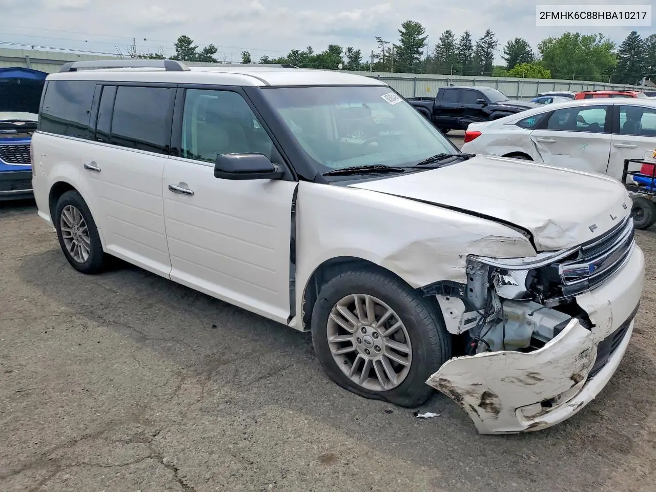 2017 Ford Flex Sel VIN: 2FMHK6C88HBA10217 Lot: 60583446