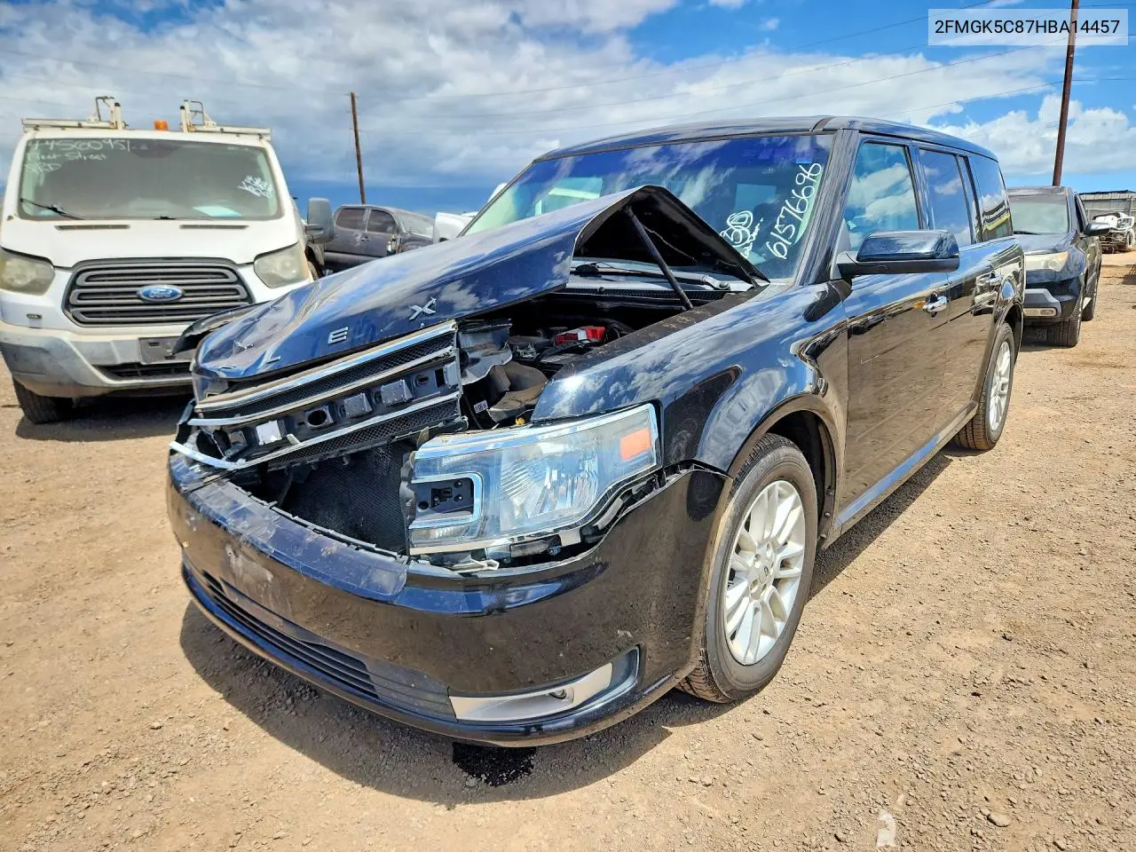 2017 Ford Flex Sel VIN: 2FMGK5C87HBA14457 Lot: 61576696