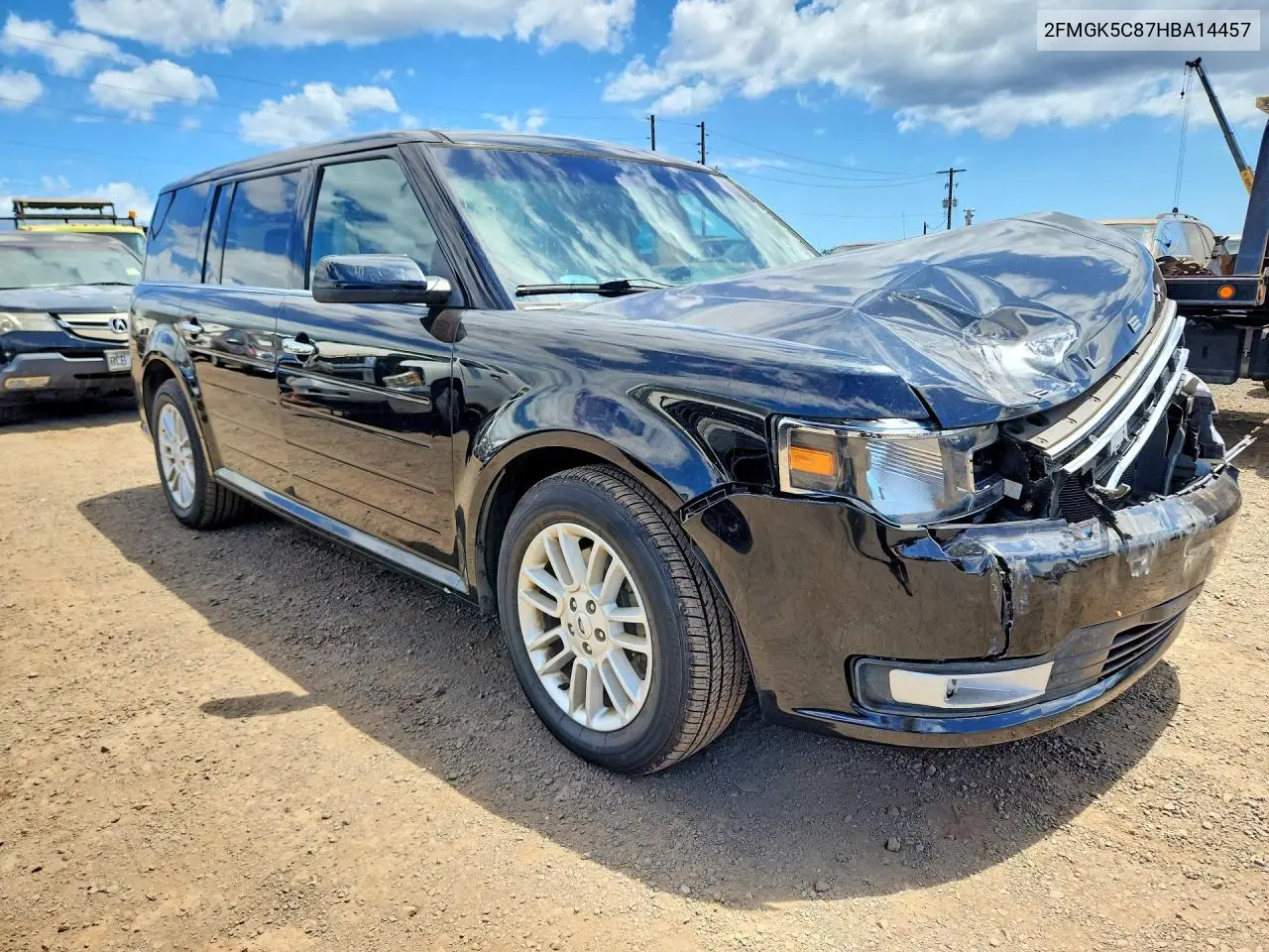 2017 Ford Flex Sel VIN: 2FMGK5C87HBA14457 Lot: 61576696
