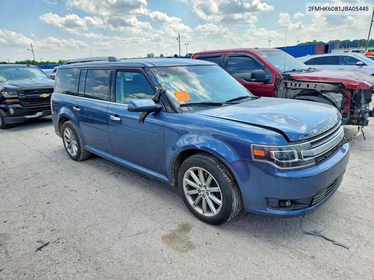 2018 Ford Flex Limited VIN: 2FMHK6D81JBA05445 Lot: 56194736