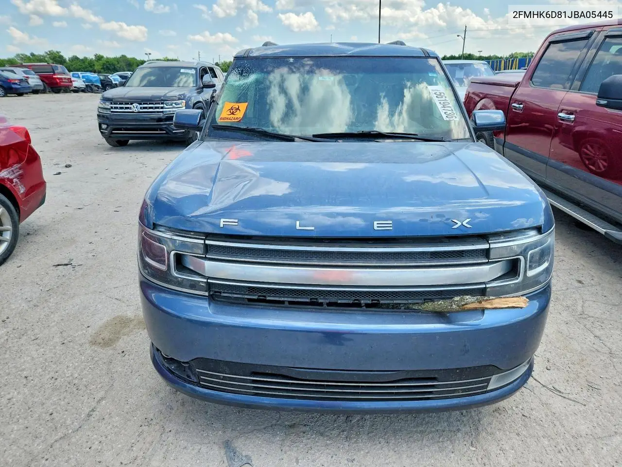 2018 Ford Flex Limited VIN: 2FMHK6D81JBA05445 Lot: 56194736