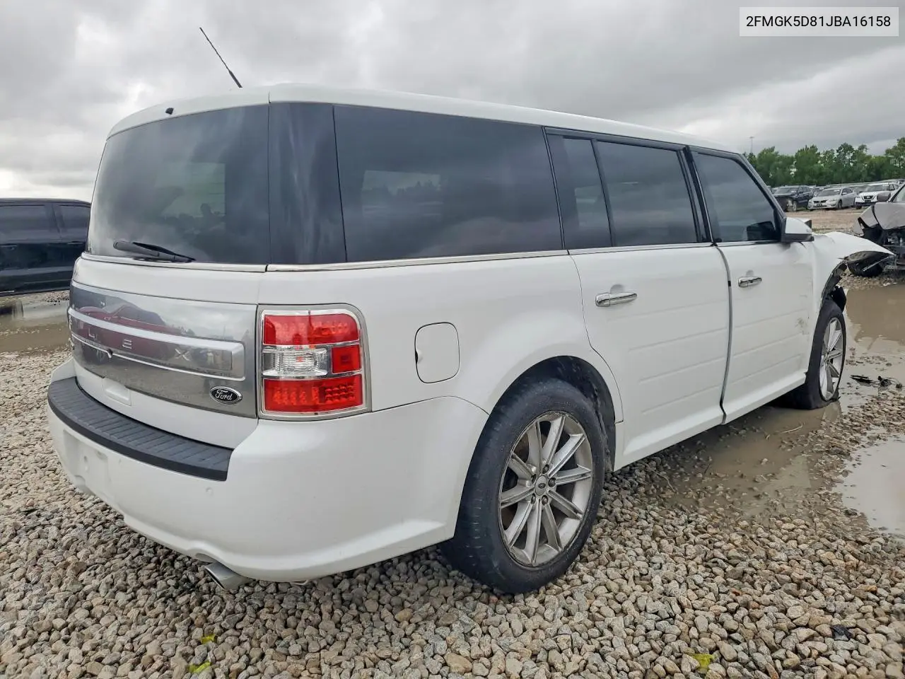 2018 Ford Flex Limited VIN: 2FMGK5D81JBA16158 Lot: 57480226
