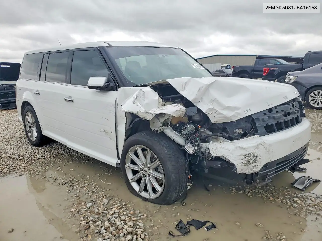 2018 Ford Flex Limited VIN: 2FMGK5D81JBA16158 Lot: 57480226