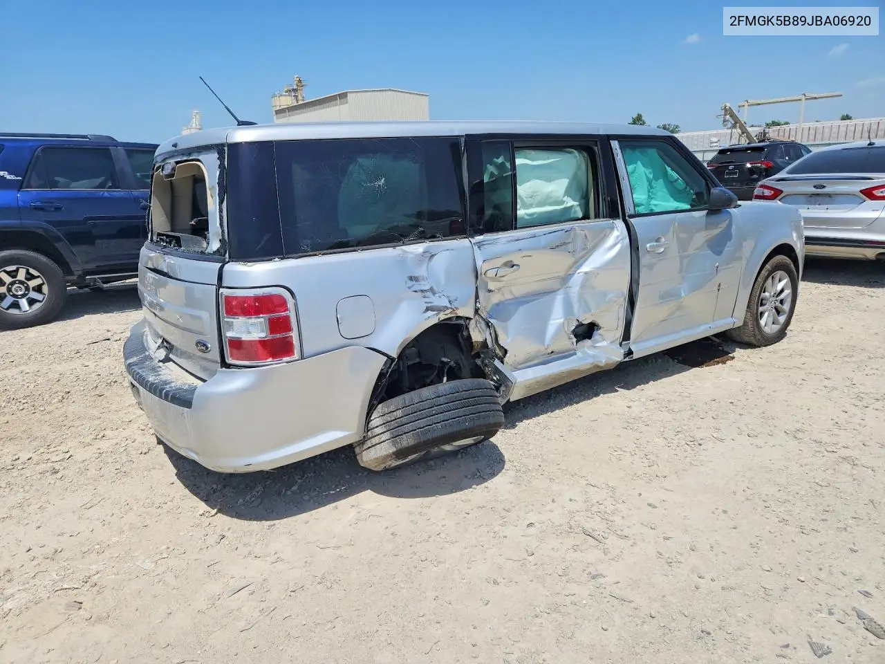 2018 Ford Flex Se VIN: 2FMGK5B89JBA06920 Lot: 58298256