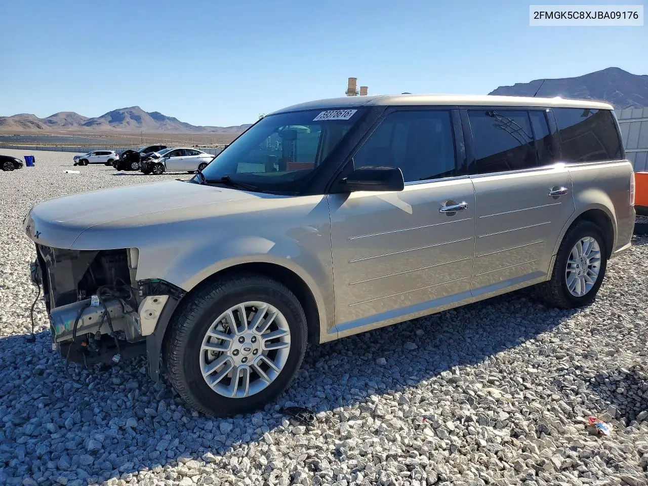 2018 Ford Flex Sel VIN: 2FMGK5C8XJBA09176 Lot: 59378616