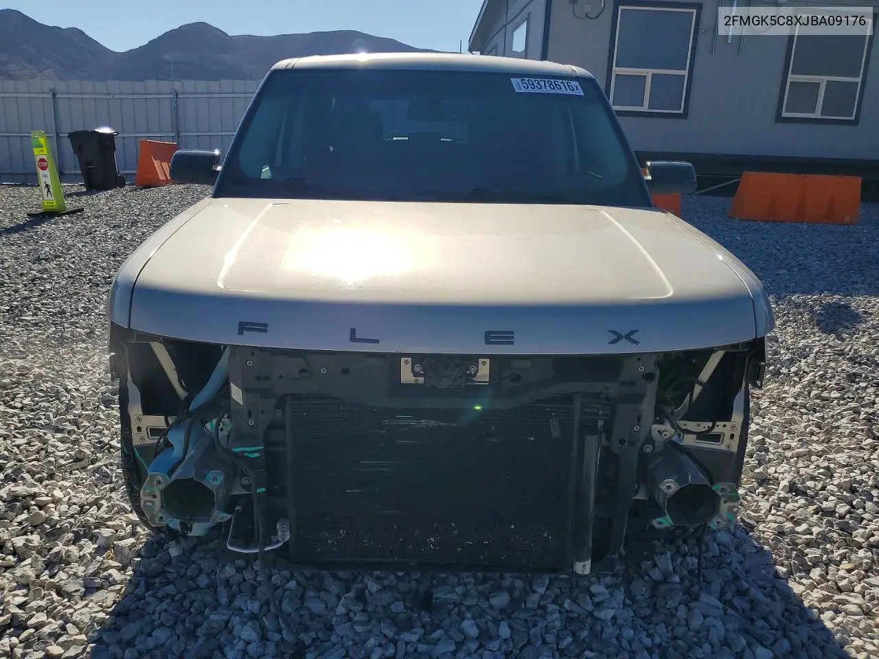 2018 Ford Flex Sel VIN: 2FMGK5C8XJBA09176 Lot: 59378616