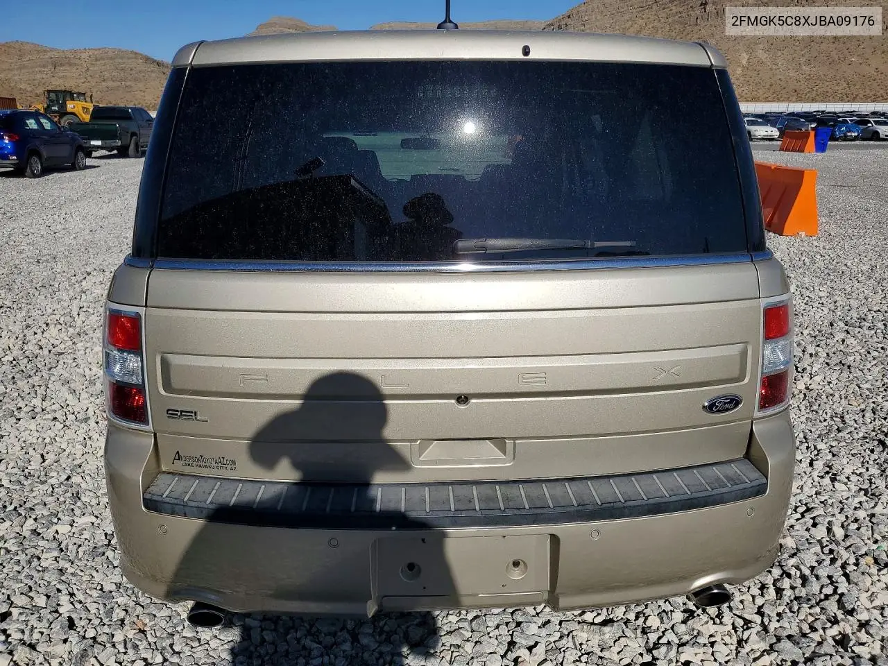 2018 Ford Flex Sel VIN: 2FMGK5C8XJBA09176 Lot: 59378616