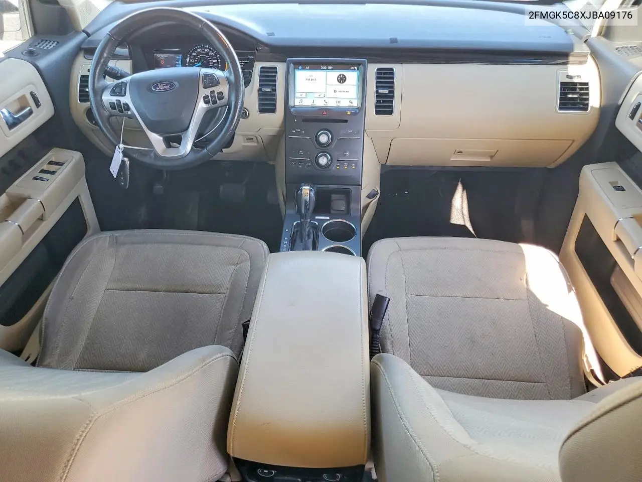2018 Ford Flex Sel VIN: 2FMGK5C8XJBA09176 Lot: 59378616
