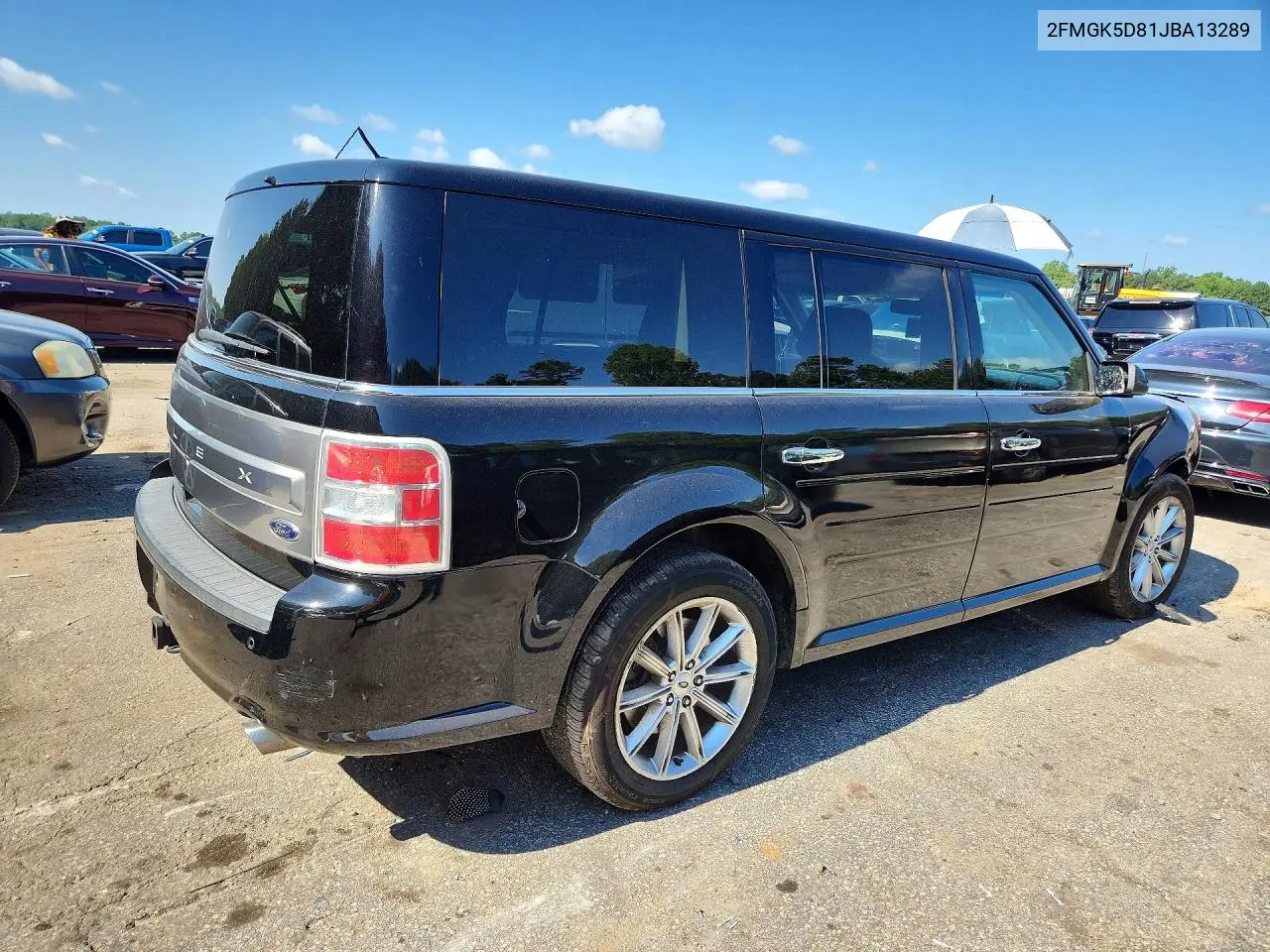 2018 Ford Flex Limited VIN: 2FMGK5D81JBA13289 Lot: 59904936