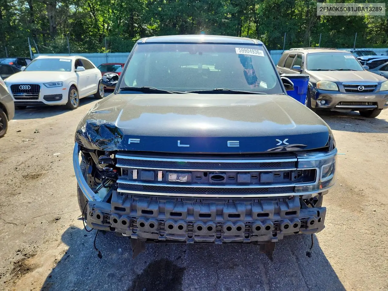 2018 Ford Flex Limited VIN: 2FMGK5D81JBA13289 Lot: 59904936