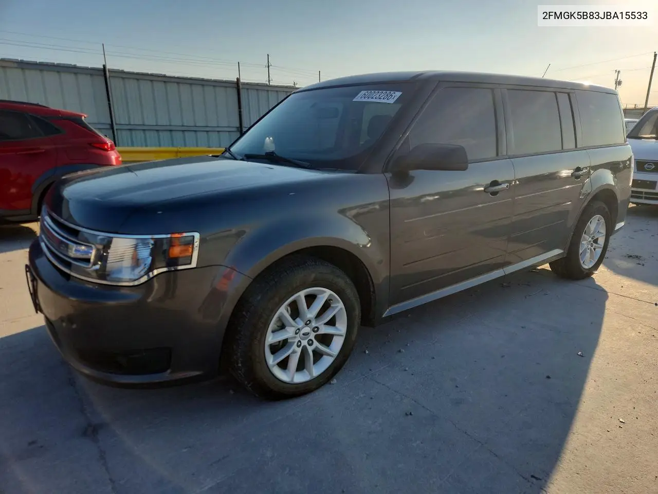 2018 Ford Flex VIN: 2FMGK5B83JBA15533 Lot: 60023286