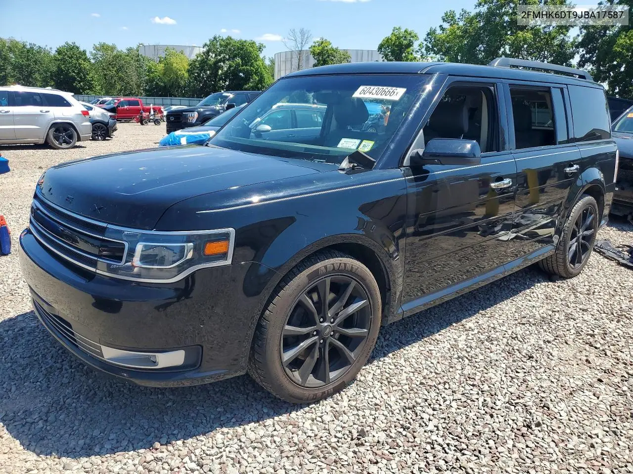 2018 Ford Flex VIN: 2FMHK6DT9JBA17587 Lot: 60430666