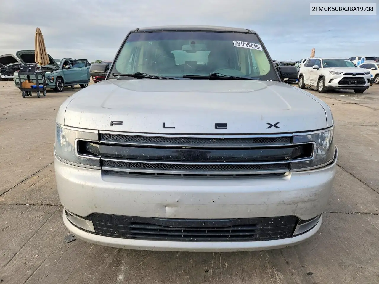 2018 Ford Flex Sel VIN: 2FMGK5C8XJBA19738 Lot: 61089046