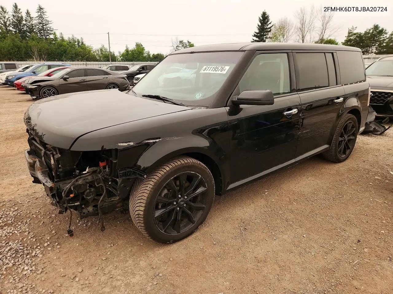 2018 Ford Flex Limited VIN: 2FMHK6DT8JBA20724 Lot: 61119576
