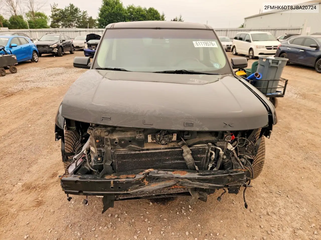 2018 Ford Flex Limited VIN: 2FMHK6DT8JBA20724 Lot: 61119576