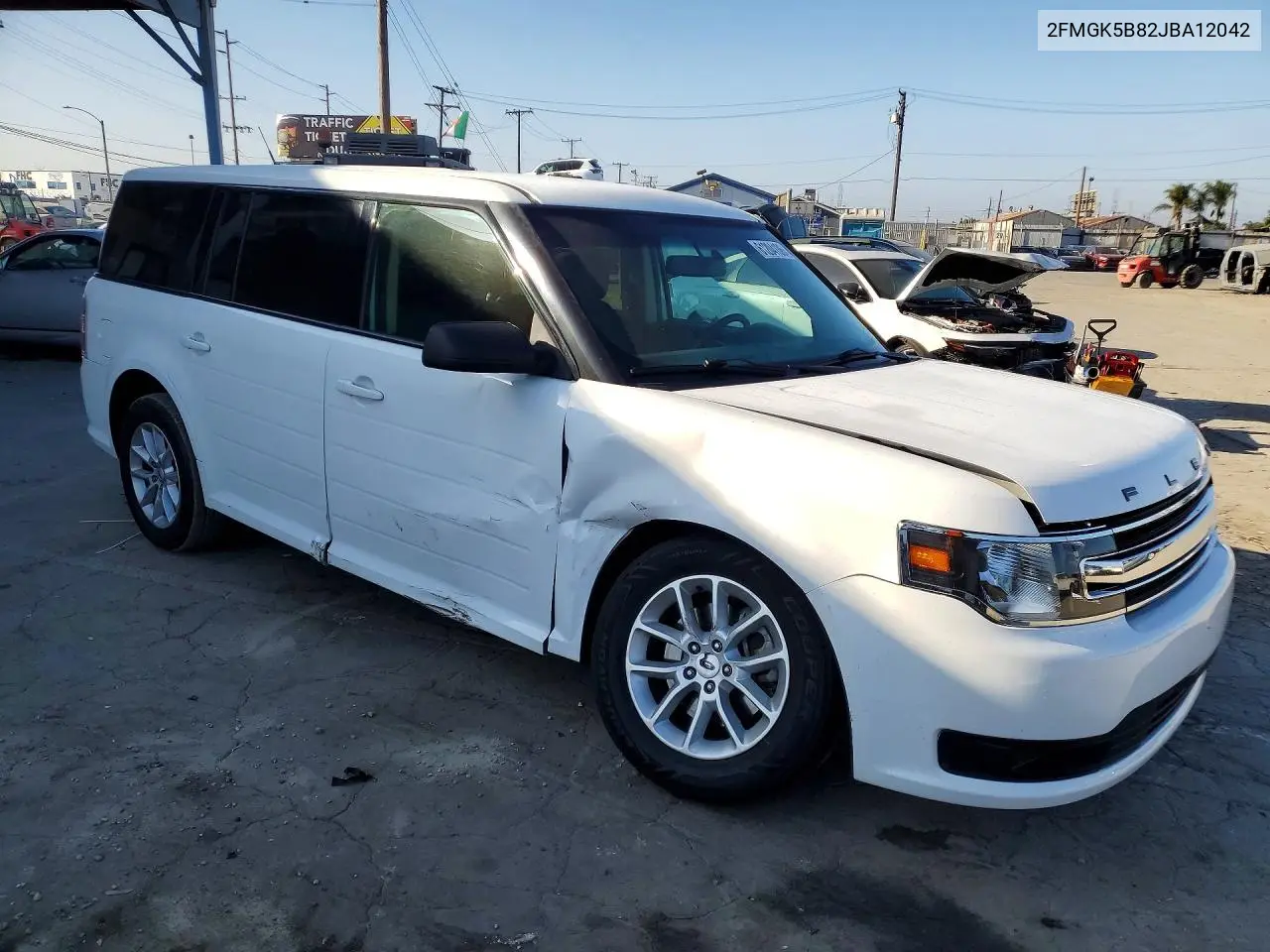 2018 Ford Flex Se VIN: 2FMGK5B82JBA12042 Lot: 61204136