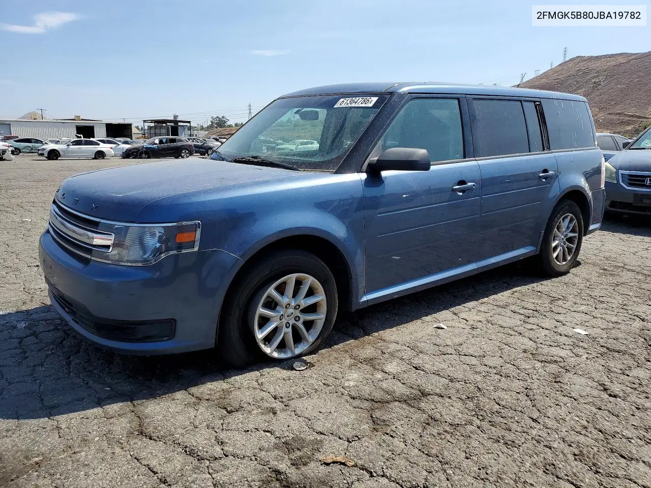 2018 Ford Flex Se VIN: 2FMGK5B80JBA19782 Lot: 61364786