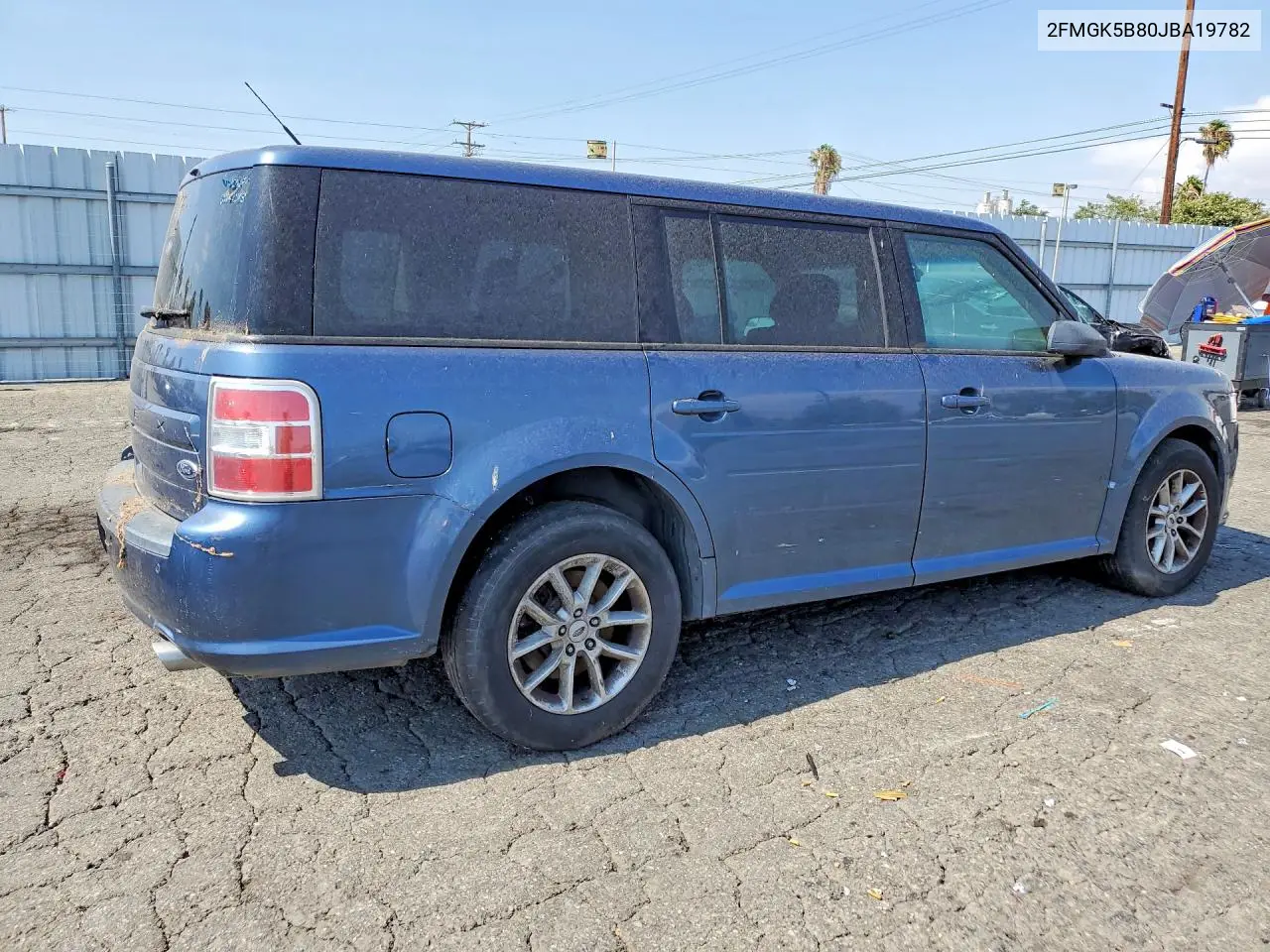 2018 Ford Flex Se VIN: 2FMGK5B80JBA19782 Lot: 61364786