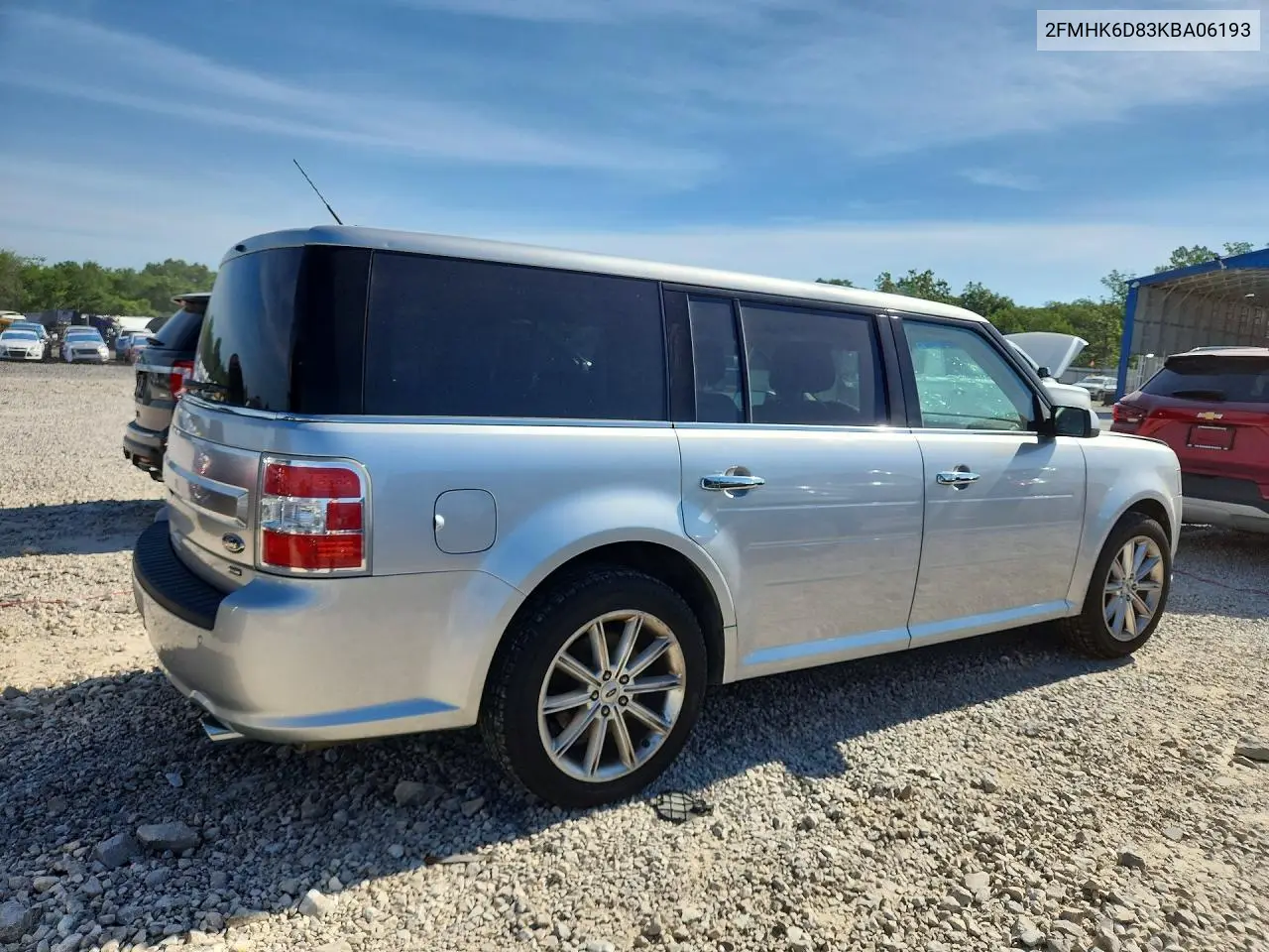 2019 Ford Flex Limited VIN: 2FMHK6D83KBA06193 Lot: 55886606