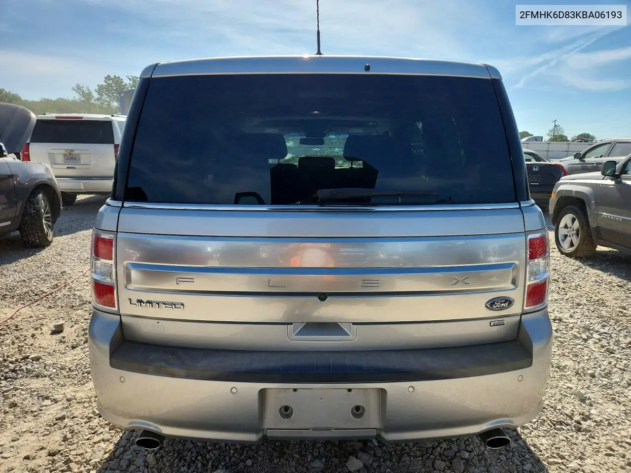 2019 Ford Flex Limited VIN: 2FMHK6D83KBA06193 Lot: 55886606