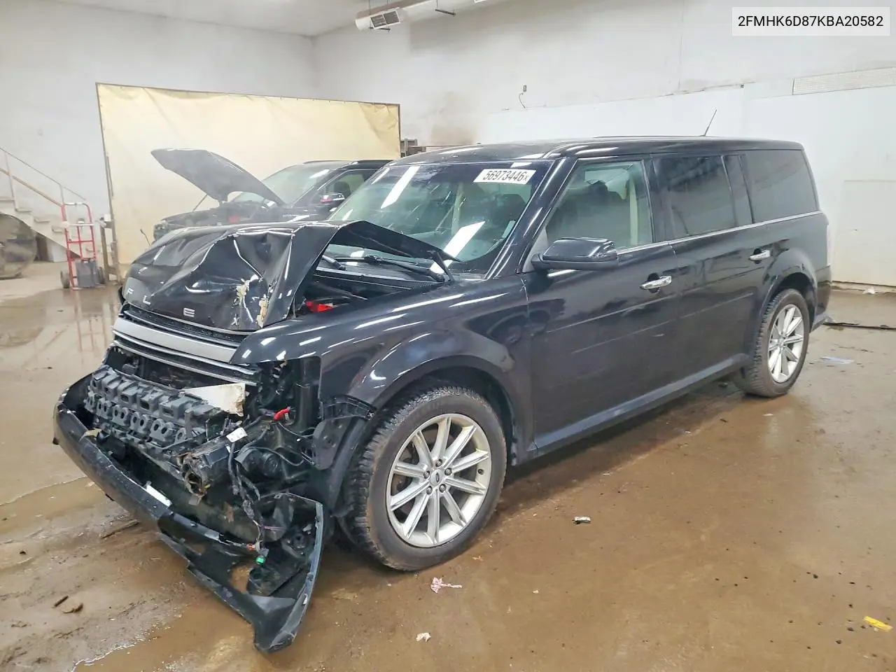2019 Ford Flex Limited VIN: 2FMHK6D87KBA20582 Lot: 56973446
