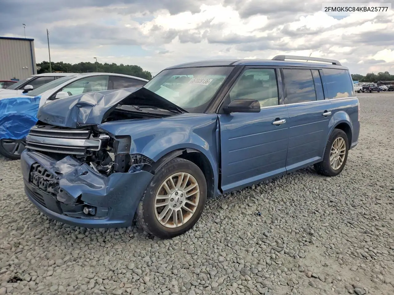 2019 Ford Flex Sel VIN: 2FMGK5C84KBA25777 Lot: 57028136