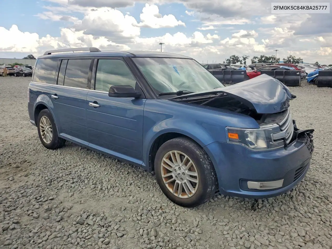 2019 Ford Flex Sel VIN: 2FMGK5C84KBA25777 Lot: 57028136